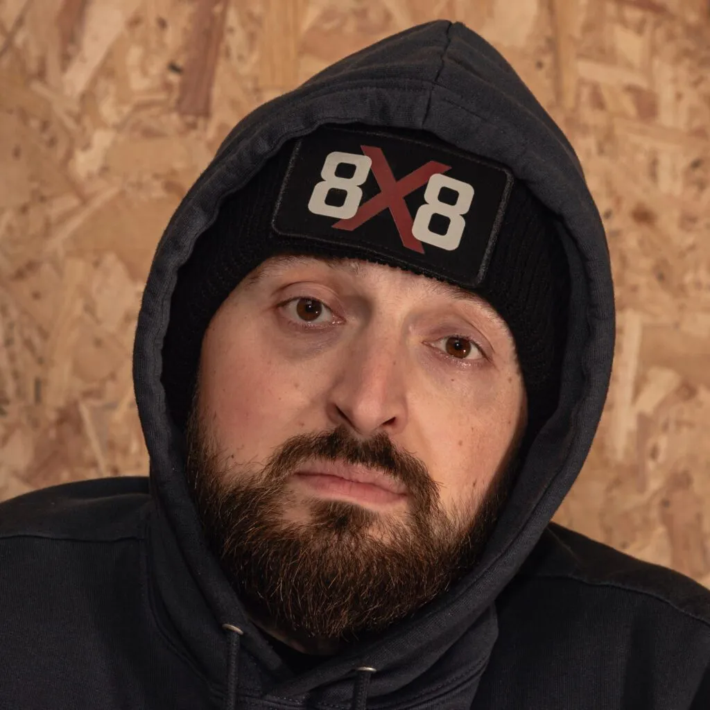 8×8 Beanie - Black